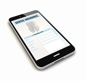 a digital dental insurance form