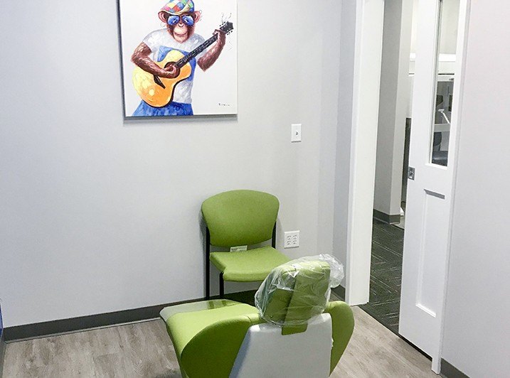 Dental exam room