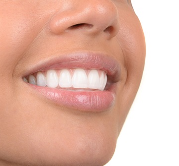 Closeup of healthy smile