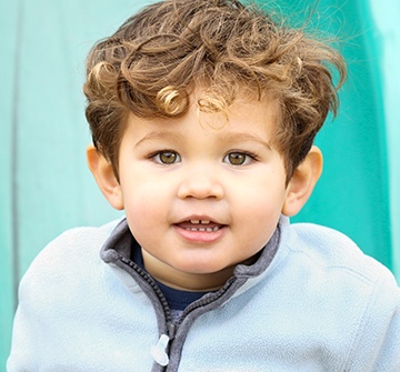 Smiling little boy